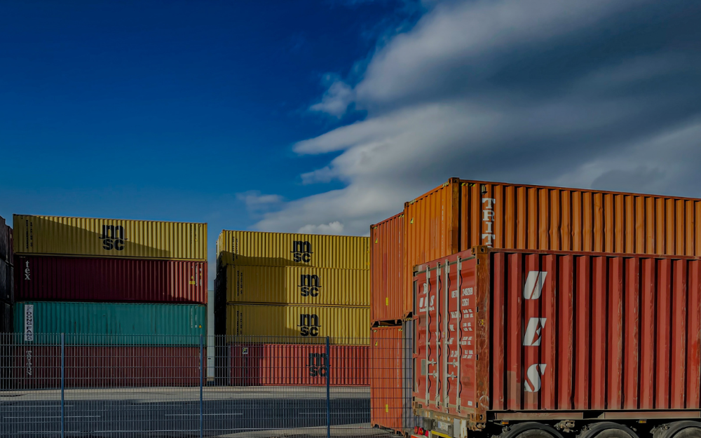 Shipping containers – FROGCAST supply chain impact forecasting